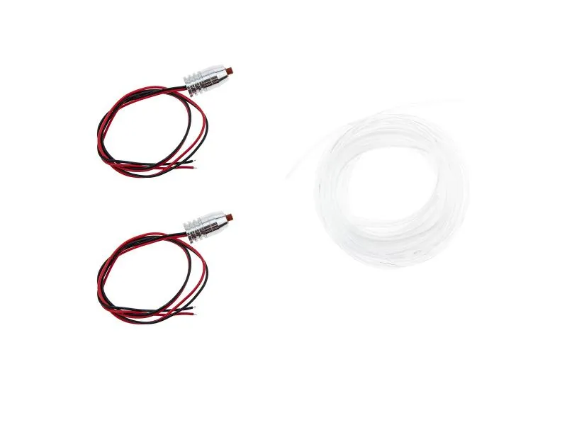 LETRONIX LED Ambientebeleuchtung für Armaturenbrett Orange für BMW