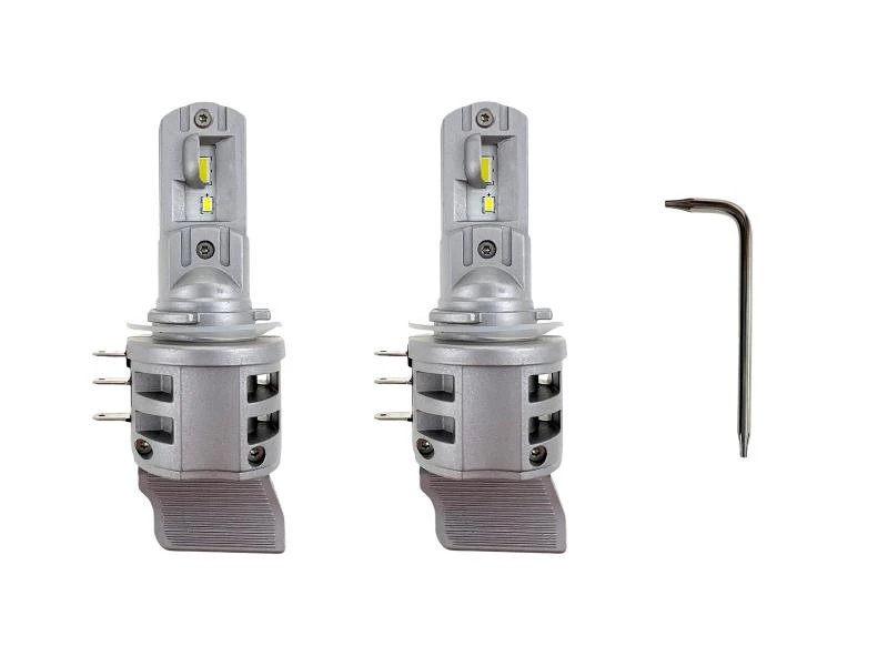 LETRONIX LED Tagfahrlicht / Fernlicht Set LEDH15 CAN-Bus 12V 6000K Kalt-Weiß