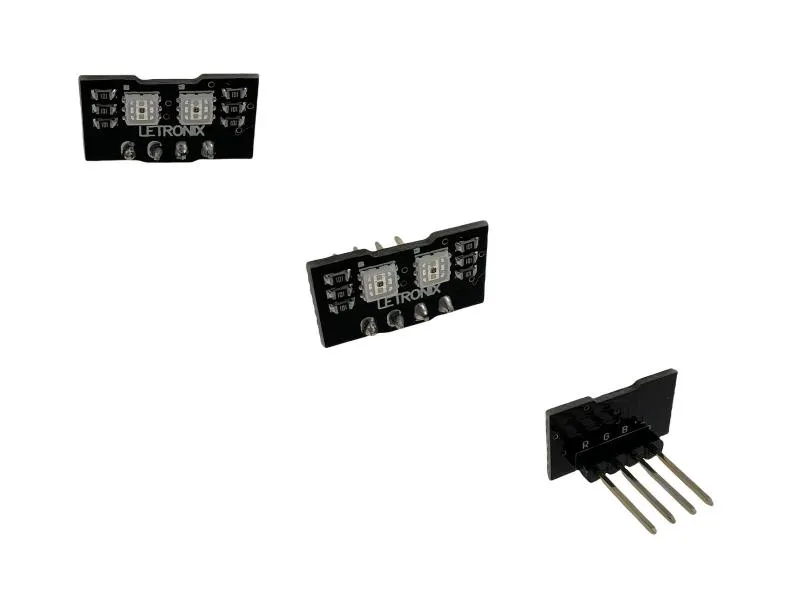 LETRONIX RGB LED Fußraumbeleuchtung V1 Module 2er Set für Audi und Seat