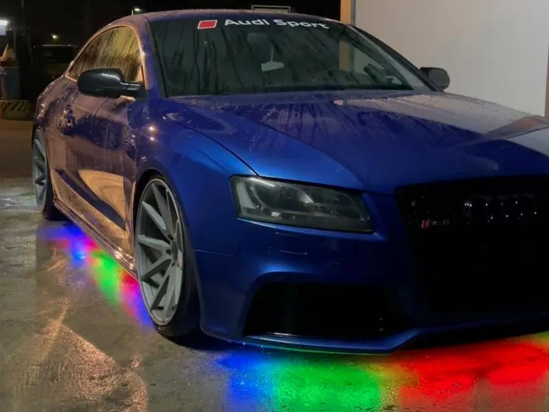 LETRONIX Rainbow RGB RGBIC LED Unterbodenbeleuchtung 2.0 (2x 90cm+180cm+90cm)