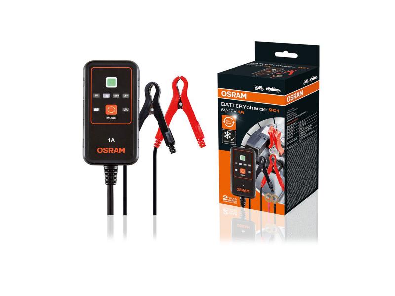 OSRAM BATTERYcharge 901 Batterieladegerät 6V 12V Erhaltungsladegerät - OEBCS901
