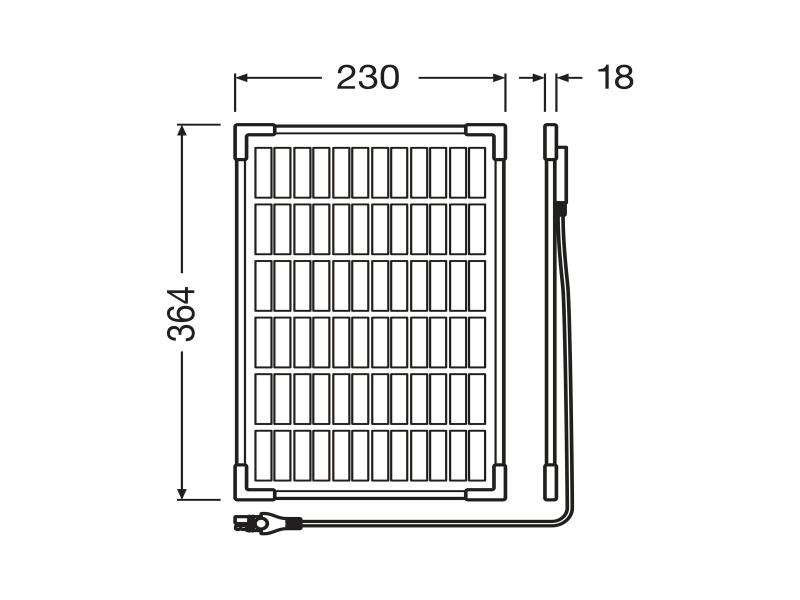 OSRAM BATTERYcharge SOLAR 10W Solarbatterieladegerät Batterieerhaltung 12V - OSP10000