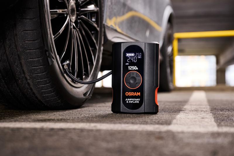 OSRAM BATTERYjumpstart 1250A Lithium Starthilfe Powerbank 16000 mAh USB-C - OJSTI030