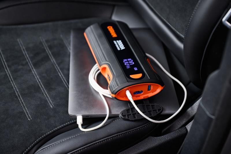 OSRAM BATTERYjumpstart 2000 Lithium Starthilfe Powerbank 30000 mAh 6000A - OJS040