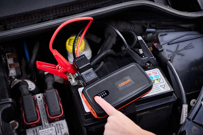 OSRAM BATTERYstart 300 Lithium Starthilfe Powerbank 13000 mAh 1500A - OBSL300