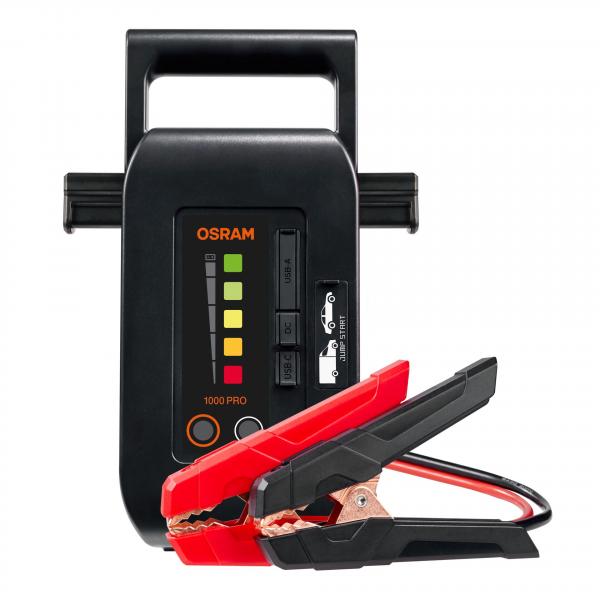 OSRAM BATTERYstart PRO 1000 Profi Lithium Starthilfe 2200A Powerbank 24000 mAh - OEBSPL1000