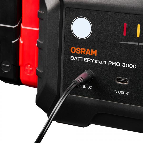 OSRAM BATTERYstart PRO 3000 Profi Lithium Starthilfe 5500A Powerbank - OJST3000