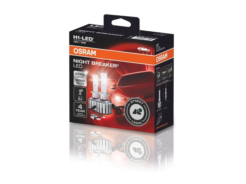 OSRAM LED H1 Night Breaker für VW T5 2004-2009 Fernlicht