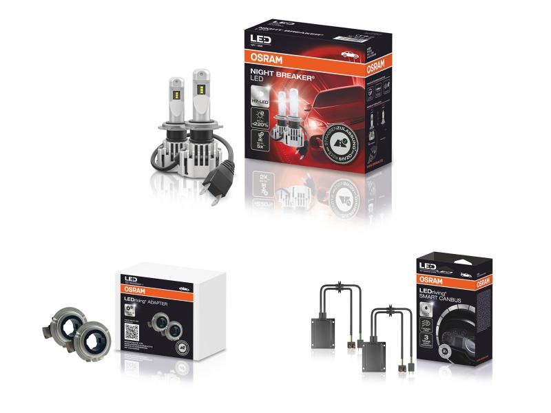 OSRAM LED Night Breaker Set für Opel Astra H 2004-2010 mit Straßenzulassung