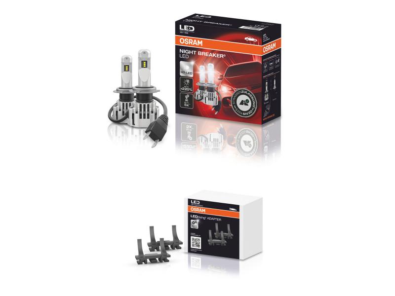 OSRAM LED Night Breaker Set für Opel Grandland X 2017-2021 mit Straßenzulassung
