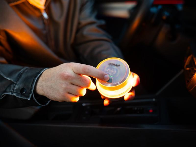 OSRAM LEDguardian® ROAD FLARE Signal V16 IoT DGT 3.0 Warnlicht Orange - LEDSL105