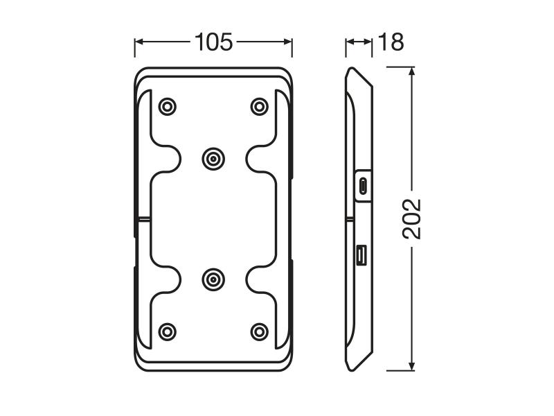 OSRAM LEDinspect DUAL CHARGE PAD Ladepad Arbeitsleuchte Zubehör - LEDIL424