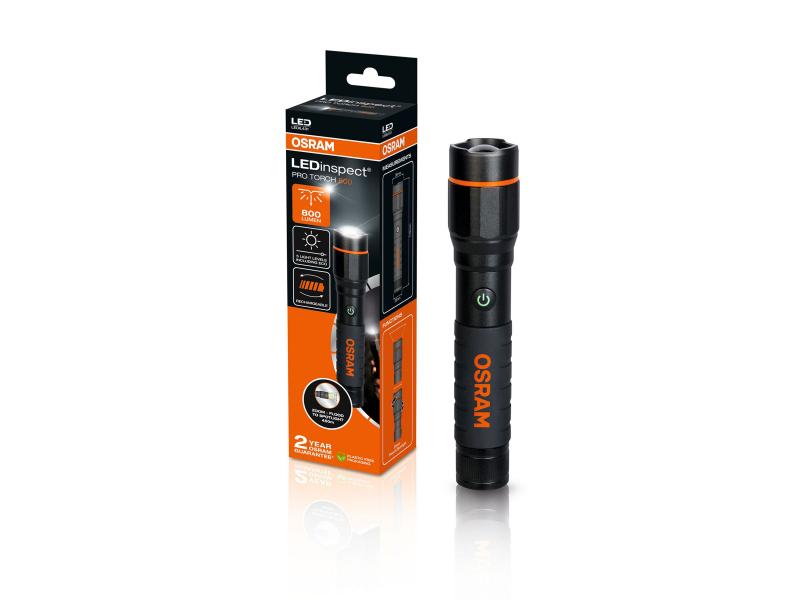 OSRAM LEDinspect PRO TORCH 800 LED Taschenlampe Arbeitsleuchte - LEDIL431