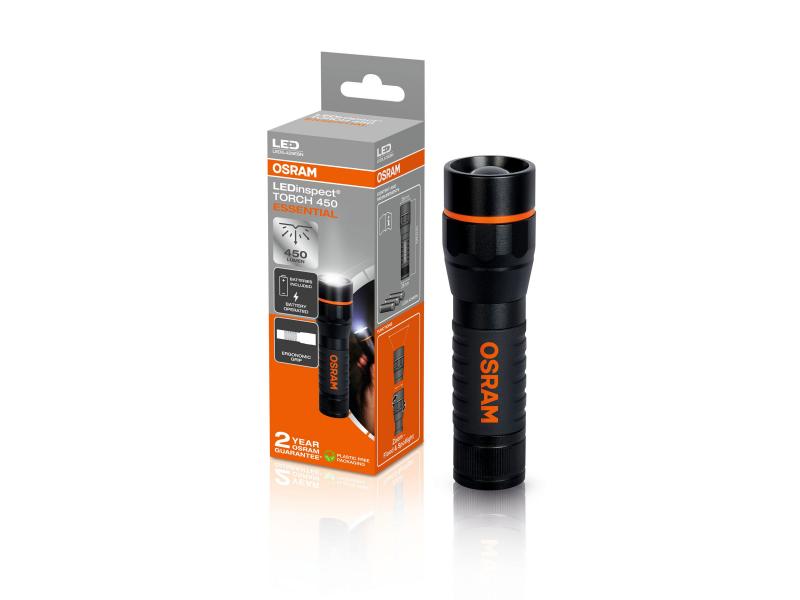 OSRAM LEDinspect TORCH 450 ESSENTIAL LED Taschenlampe Arbeitsleuchte - LEDIL429ESN