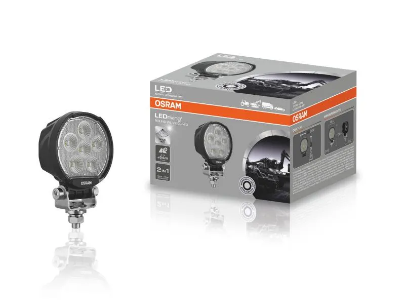 OSRAM LEDriving® LED Arbeitsscheinwerfer Round WL VX100-WD - LEDWL106-WD