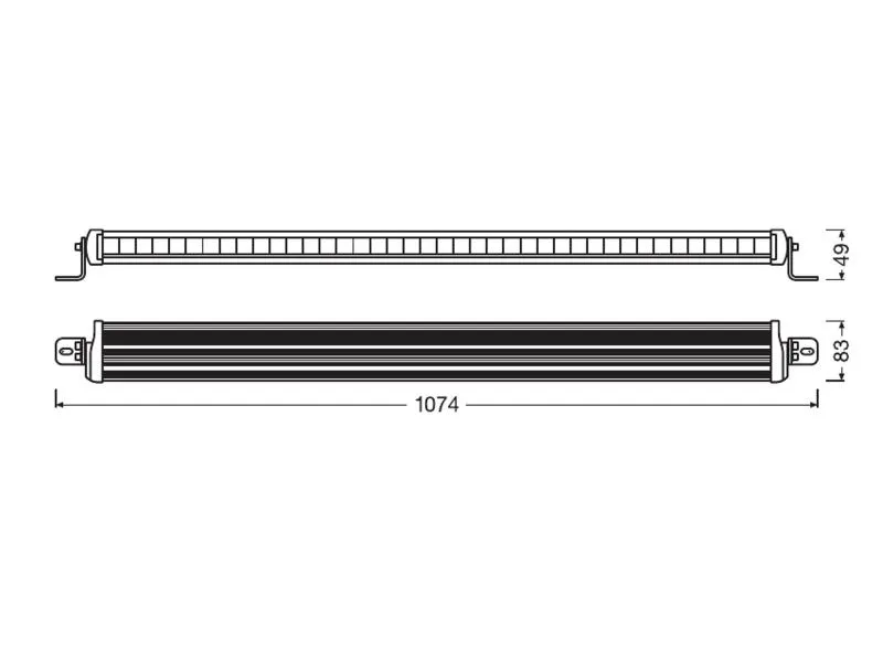 OSRAM LEDriving® LED Lightbar Zusatzscheinwerfer FX1000-CB SM GEN 2 - LEDDL114-CB SM