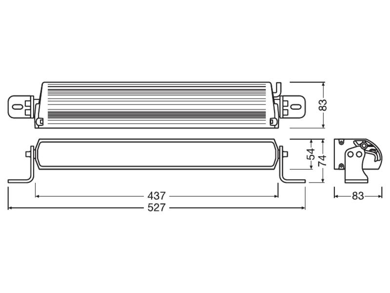 OSRAM LEDriving® LED Lightbar Zusatzscheinwerfer FX500-CB SM GEN 2 - LEDDL132-CB SM