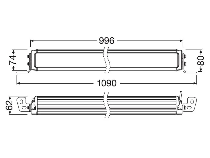 OSRAM LEDriving® LED Lightbar Zusatzscheinwerfer VX1000-CB DR SM - LEDDL121-CB DR SM