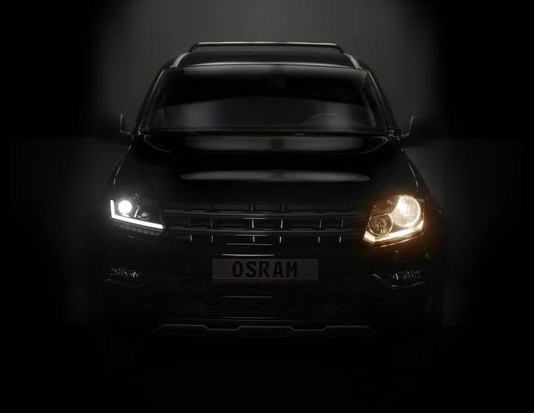 OSRAM LEDriving® für VW Amarok Full LED Scheinwerfer Black Edition (Halogen Upgrade)