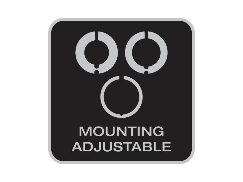 OSRAM LEDsBIKE Bracket Lampenhalterung - Halter-Set für Frontlicht und Rücklicht - LEDBL ACC101