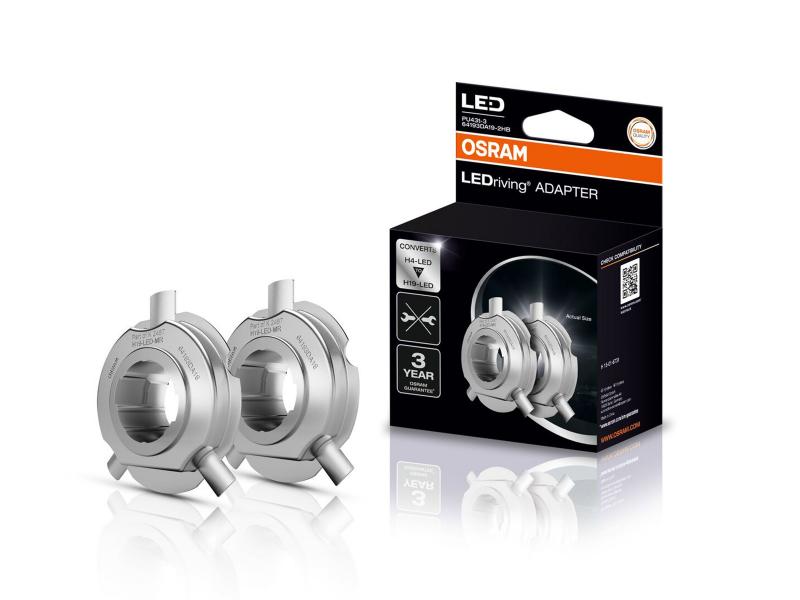 OSRAM Night Breaker H4/H19 LED SMART +330%  Abblendlicht + Fernlicht  - 64193DWNBSM-2HB