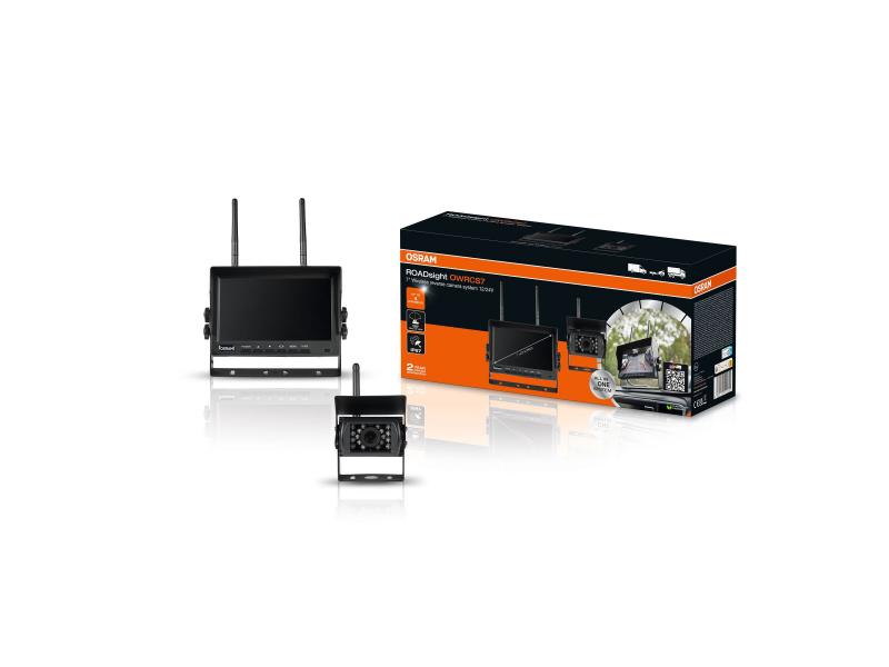 OSRAM ROADsight OWRCS7 Funk Rückfahrkamera 7 Zoll 1080p Nachtsicht IP67 - OWRCS7