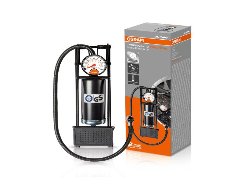 OSRAM TYREinflate 10 ESSENTIAL 12V Reifenpumpe Luftkompressor Reifenfüller - OFP10ESN