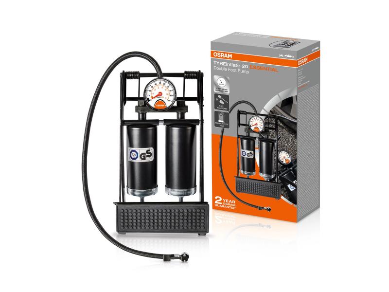 OSRAM TYREinflate 10 ESSENTIAL 12V Reifenpumpe Luftkompressor Reifenfüller - OFP10ESN