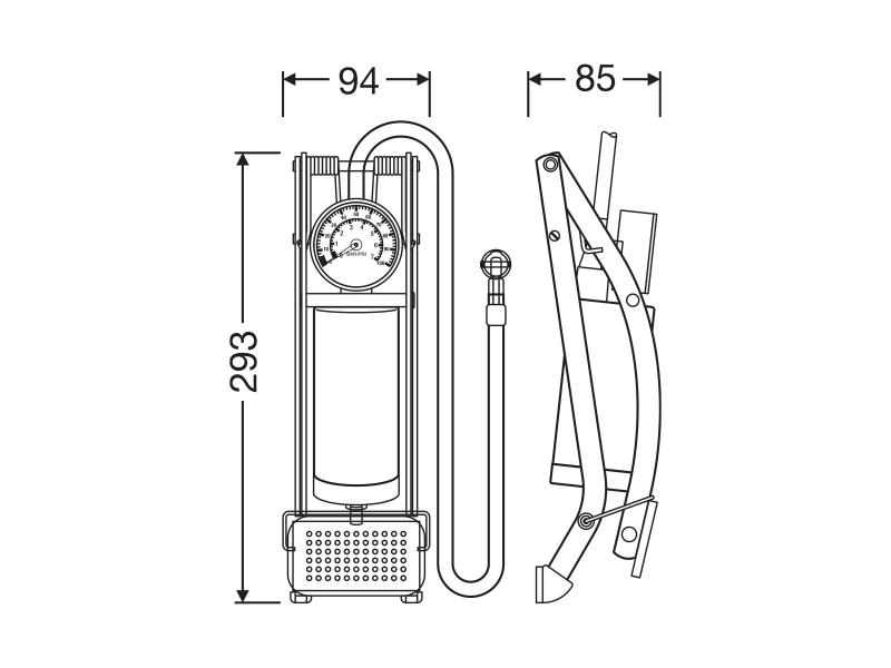 OSRAM TYREinflate 10 ESSENTIAL 12V Reifenpumpe Luftkompressor Reifenfüller - OFP10ESN