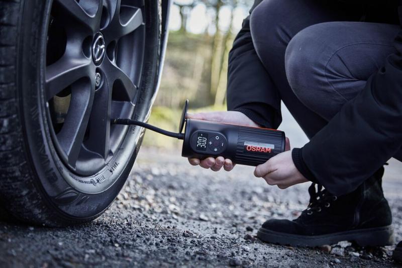 OSRAM TYREinflate 2000 Akku Reifenpumpe Luftkompressor Reifenfüller - OTI2000
