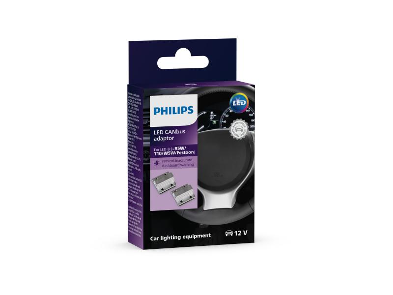 Philips CAN-​Bus W5W T10 LED Adapter für Ultinon Pro6000 W5W LED - 12956X2