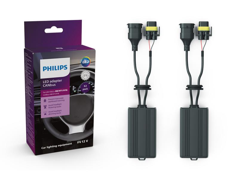 Philips CAN-Bus H8 H11 H16 LED Adapter für Ultinon Pro6000 H8, H11, H16 LEDs - 18954X2