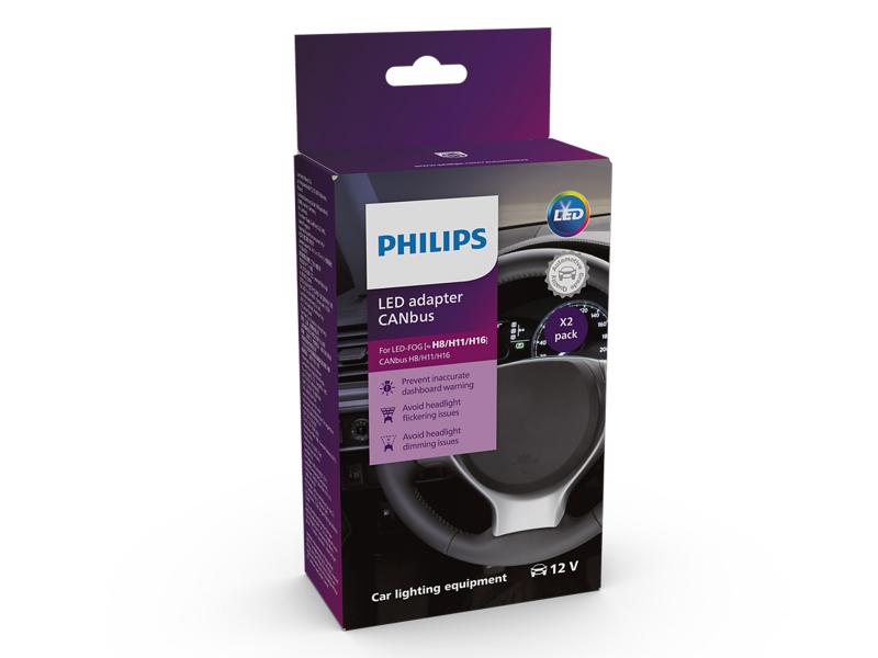 Philips CAN-Bus H8 H11 H16 LED Adapter für Ultinon Pro6000 H8, H11, H16 LEDs - 18960X2