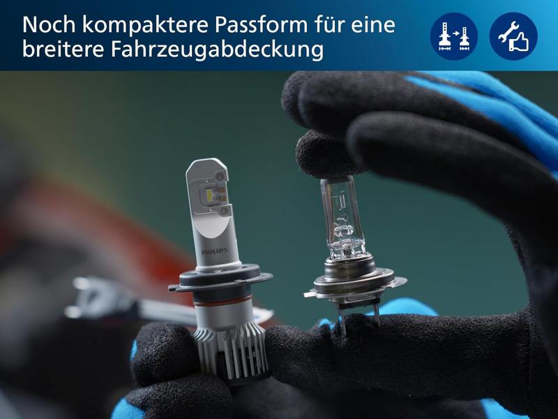 Philips H7 LED Pro6000 +450% Boost  Abblendlicht Set für Opel Insignia B 2017-2020