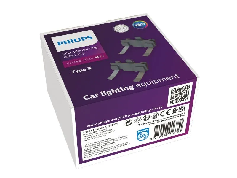 Philips Montagehalterung Adapter Ring Typ K für Ultinon Pro6000 H7 LED - 11180X2