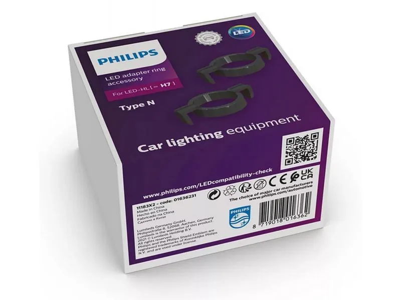 Philips Montagehalterung Adapter Ring Typ N für Ultinon Pro6000 H7 LED - 11183X2