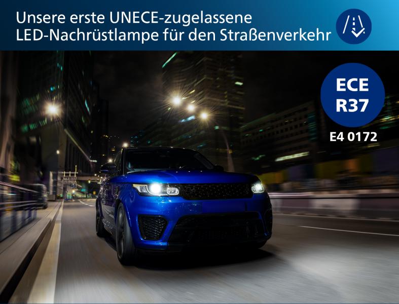 Philips Ultinon Pro6000 Boost H11 LED +400% 18W ECE R37 Zulassung - 11362U60BX2
