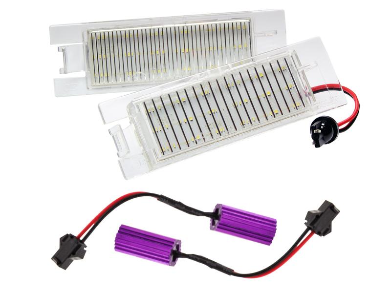 SMD LED Kennzeichenbeleuchtung Module für Fiat Bravo Typ 198 2007-2014