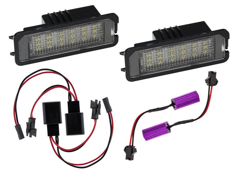 SMD LED Kennzeichenbeleuchtung Module Porsche Boxster Typ 987 2004-2012