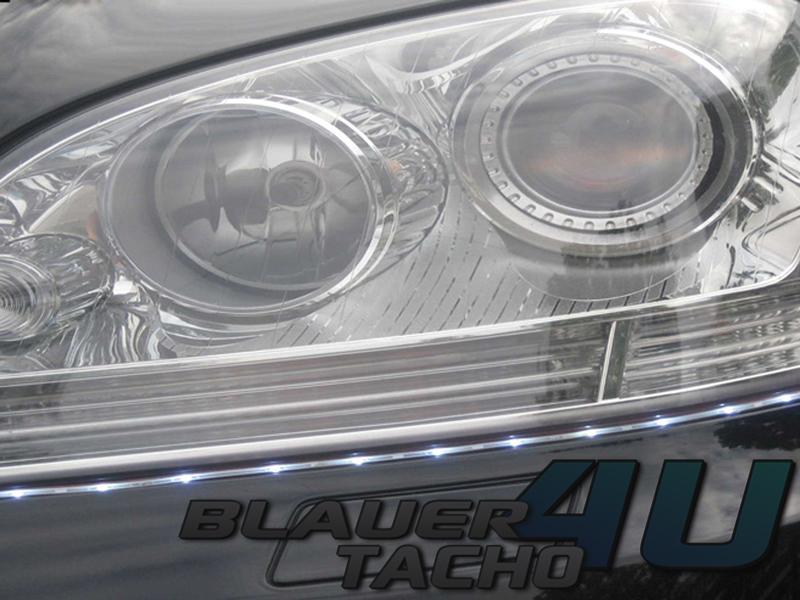 LED Tagfahrlicht Set E4 R87 Prüfzeichen Blinker Funktion Smoke für BMW 7er X3 X5