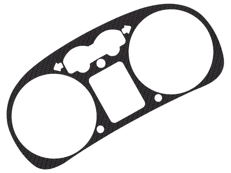Tachoblende Carbon Tacho VW Golf 4 Bora
