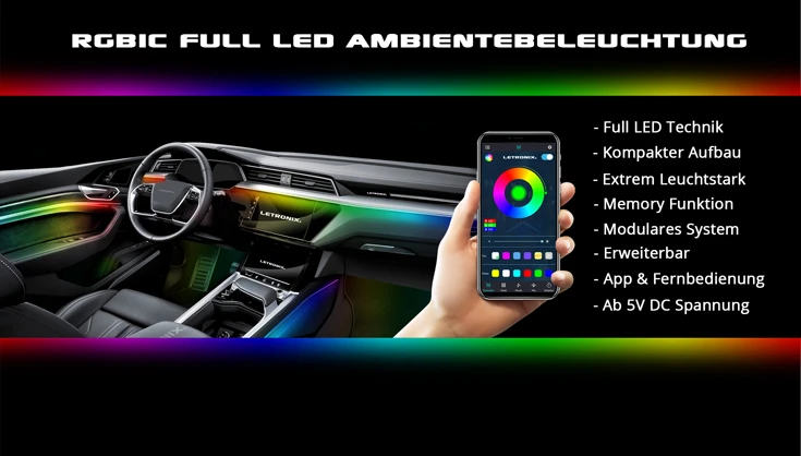 Auto LED Standlicht, Kennzeichenbeleuchtung, Carstyling